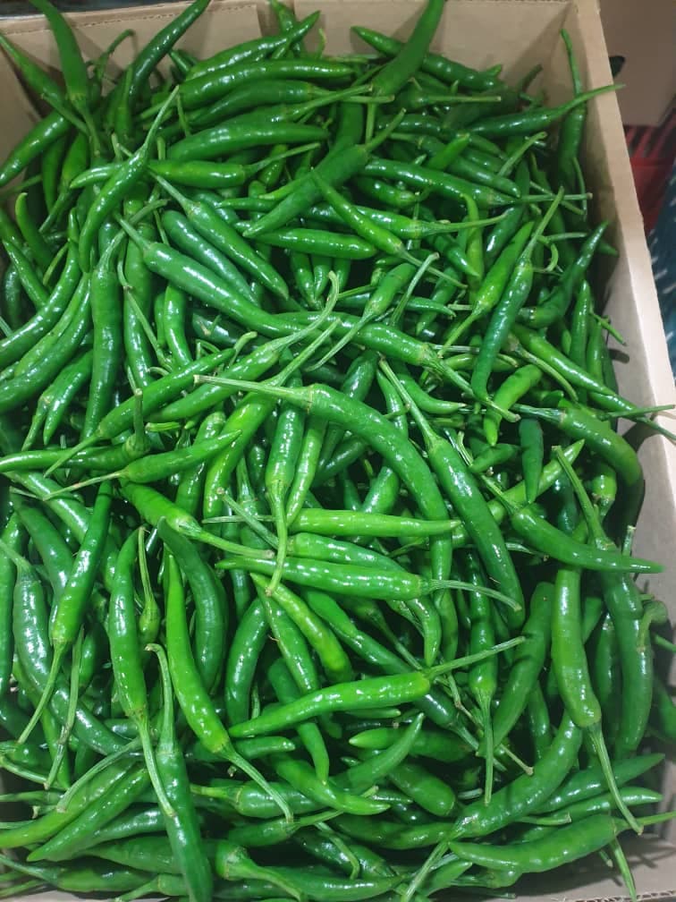 Green chilies