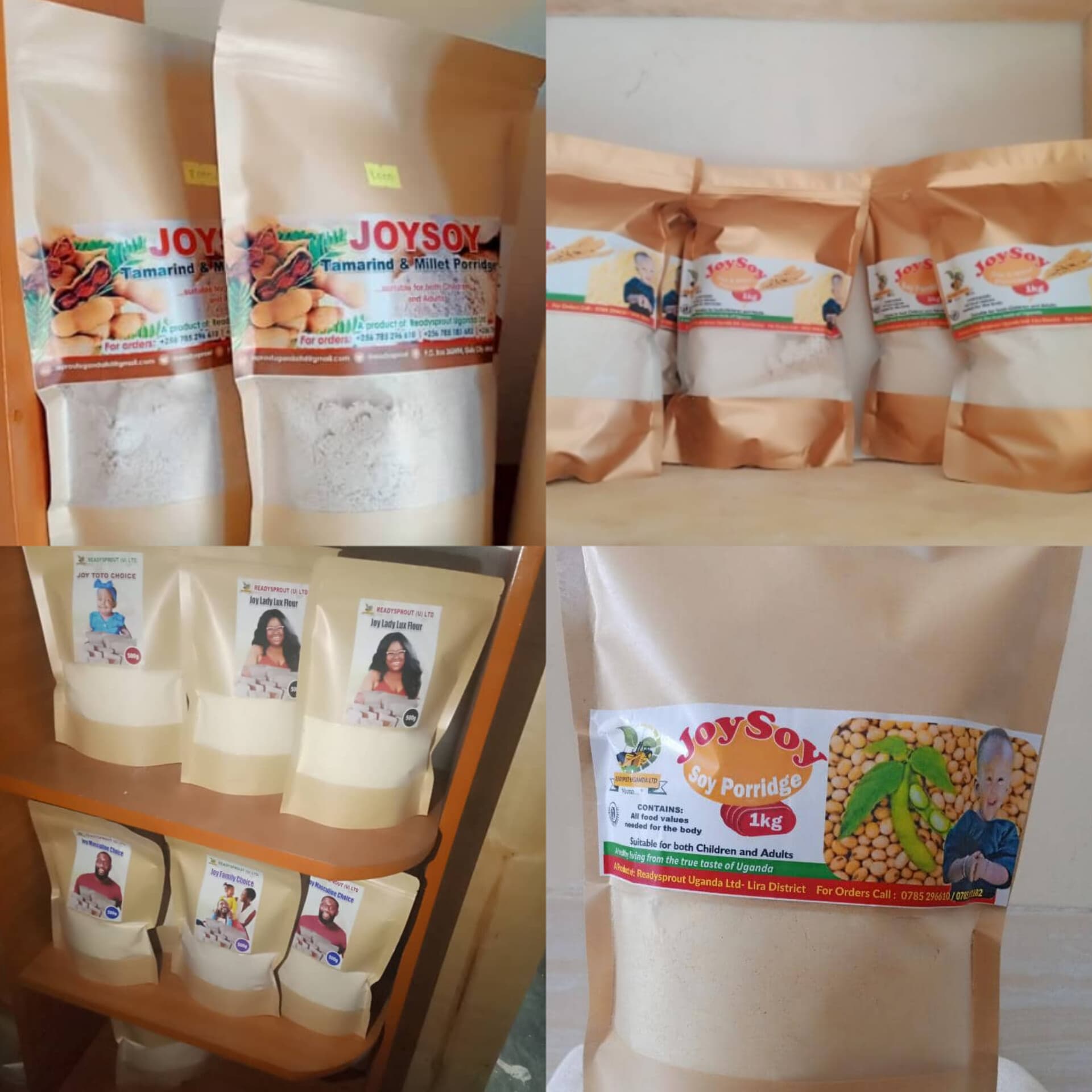 Soy millet flour