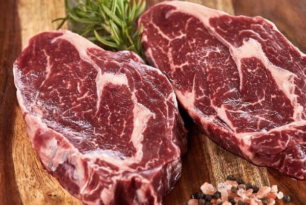 Sirloin steak meat