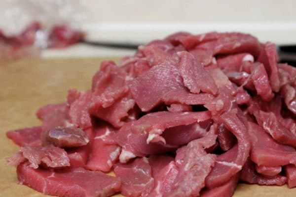 Stronganoff meat