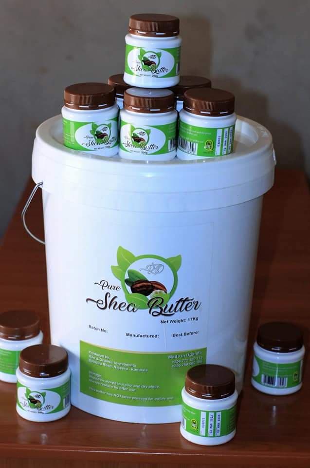 Organic raw shea butter