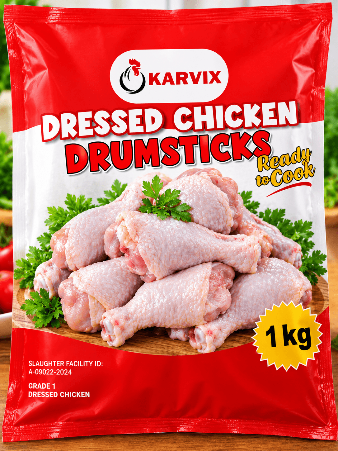 Dressed Chicken Drumsticks