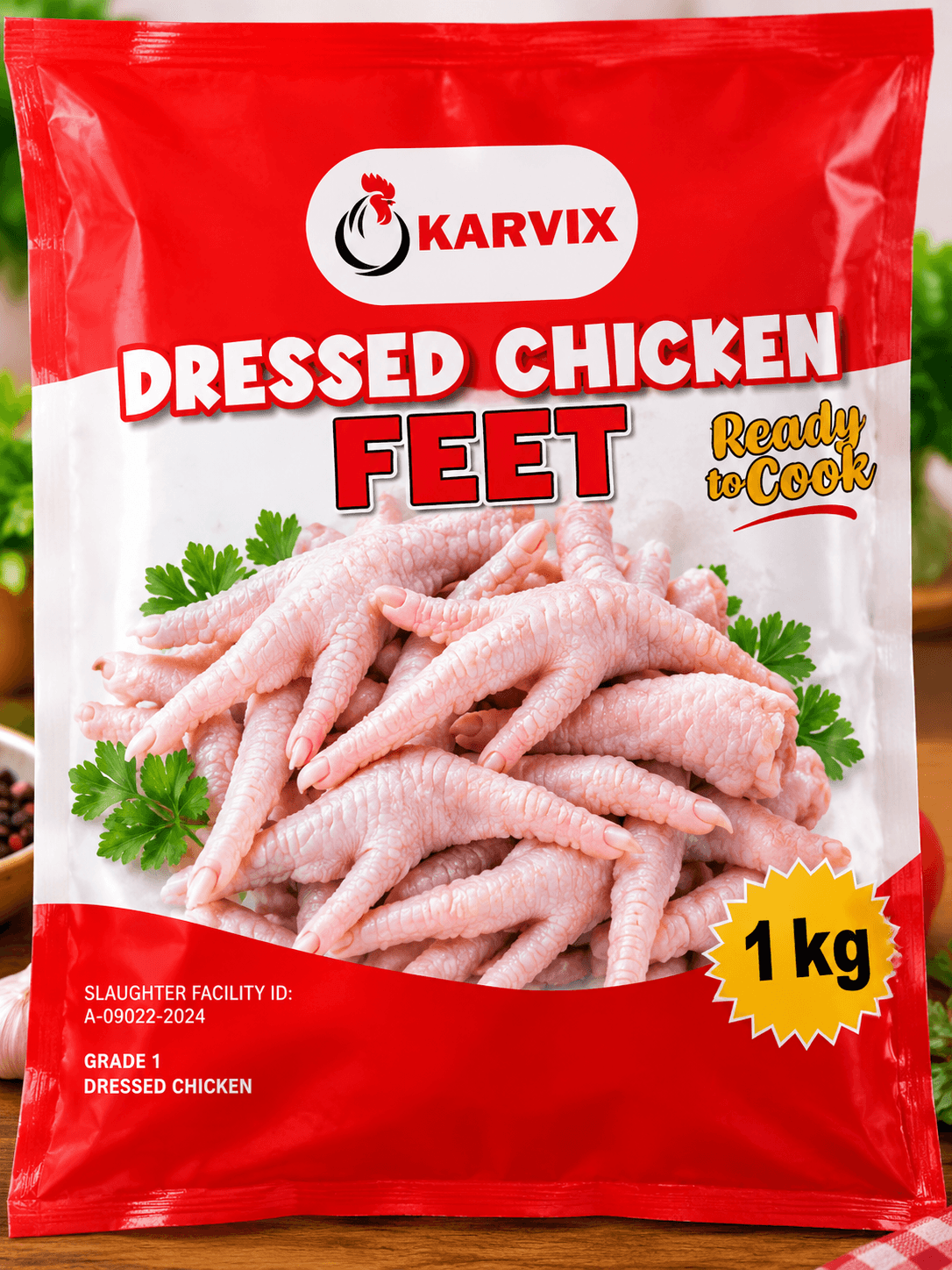 Dressed Chicken Feet