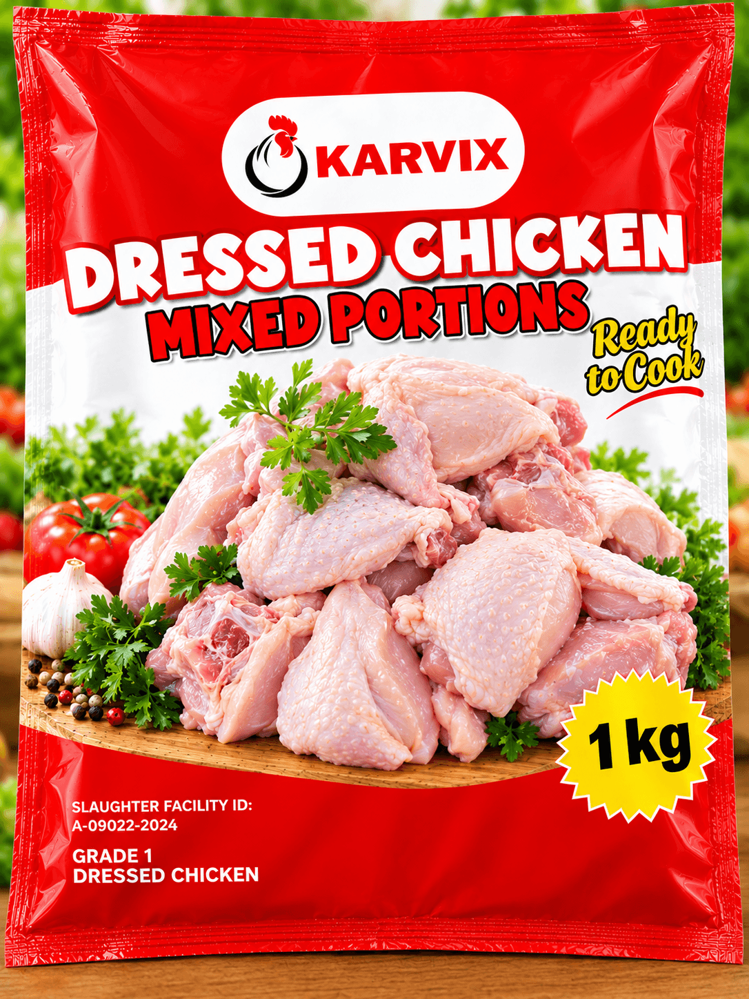 Mixed Portions Chicken