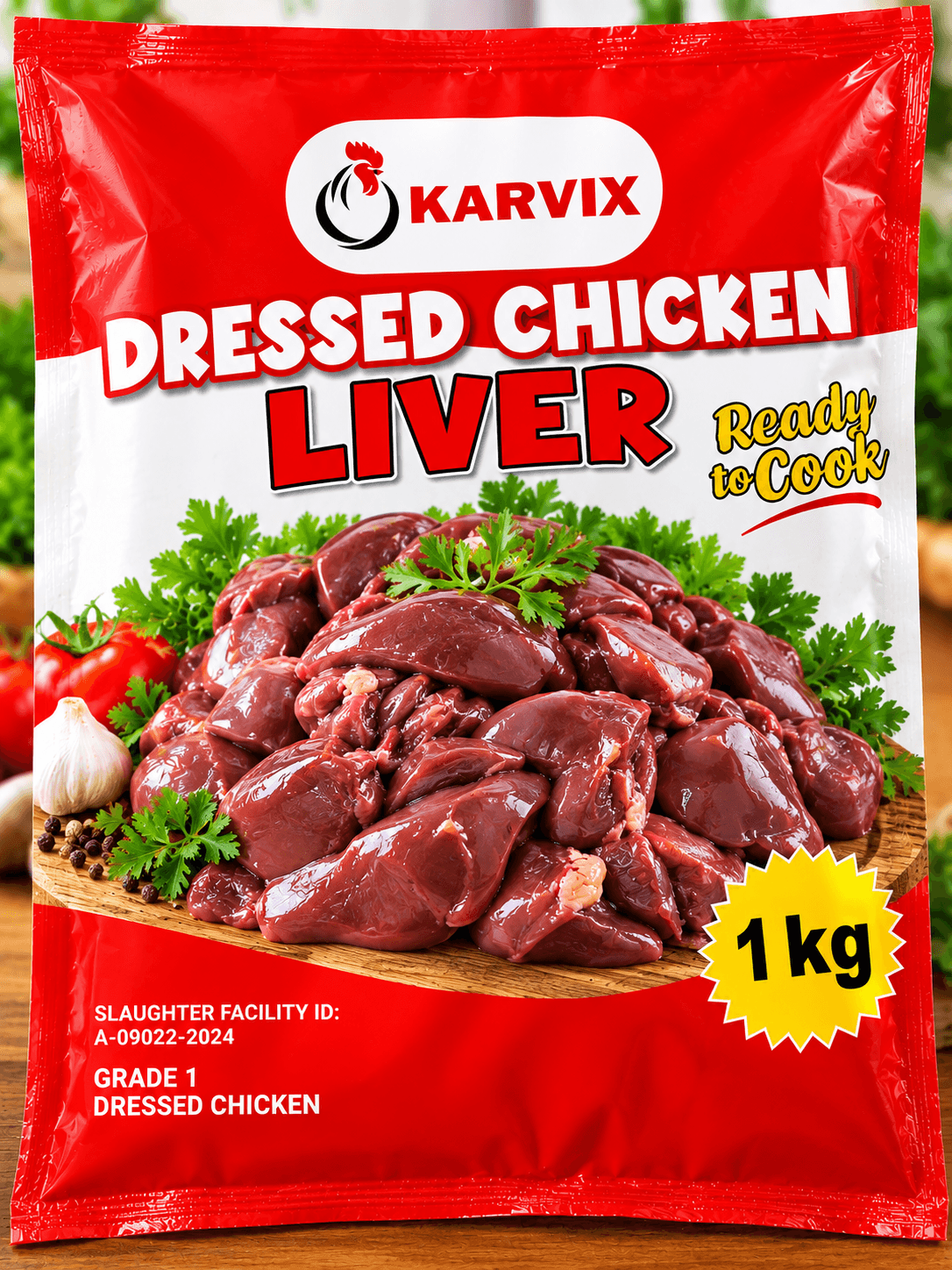 Dressed Chicken Liver